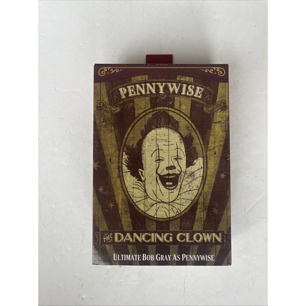 WELCOME TO DERRY NECA Ultimate Bob Gray Pennywise The Dancing Clown Figure NEW